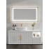 Light luxury rock plate integrated basin bathroom cabinet toilet intelligent mirror washing